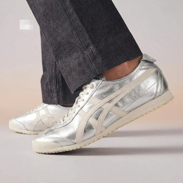 Copy Onitsuk_a Tiger Mexico 66 SD Pure Silver Cream  7A Premium Sneakers D-2077