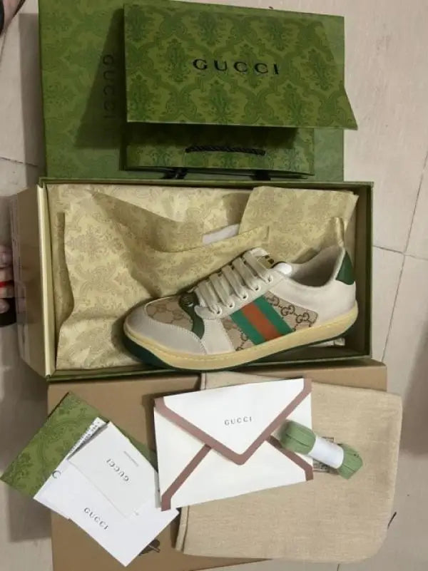 Gucc_i screener dirty sneaker semi ua og packing