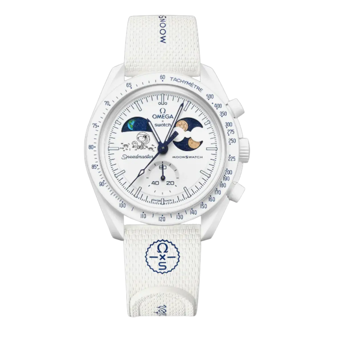 Swatch x Omega Bioceramic Moonswatch Mission To Earthphase Main image