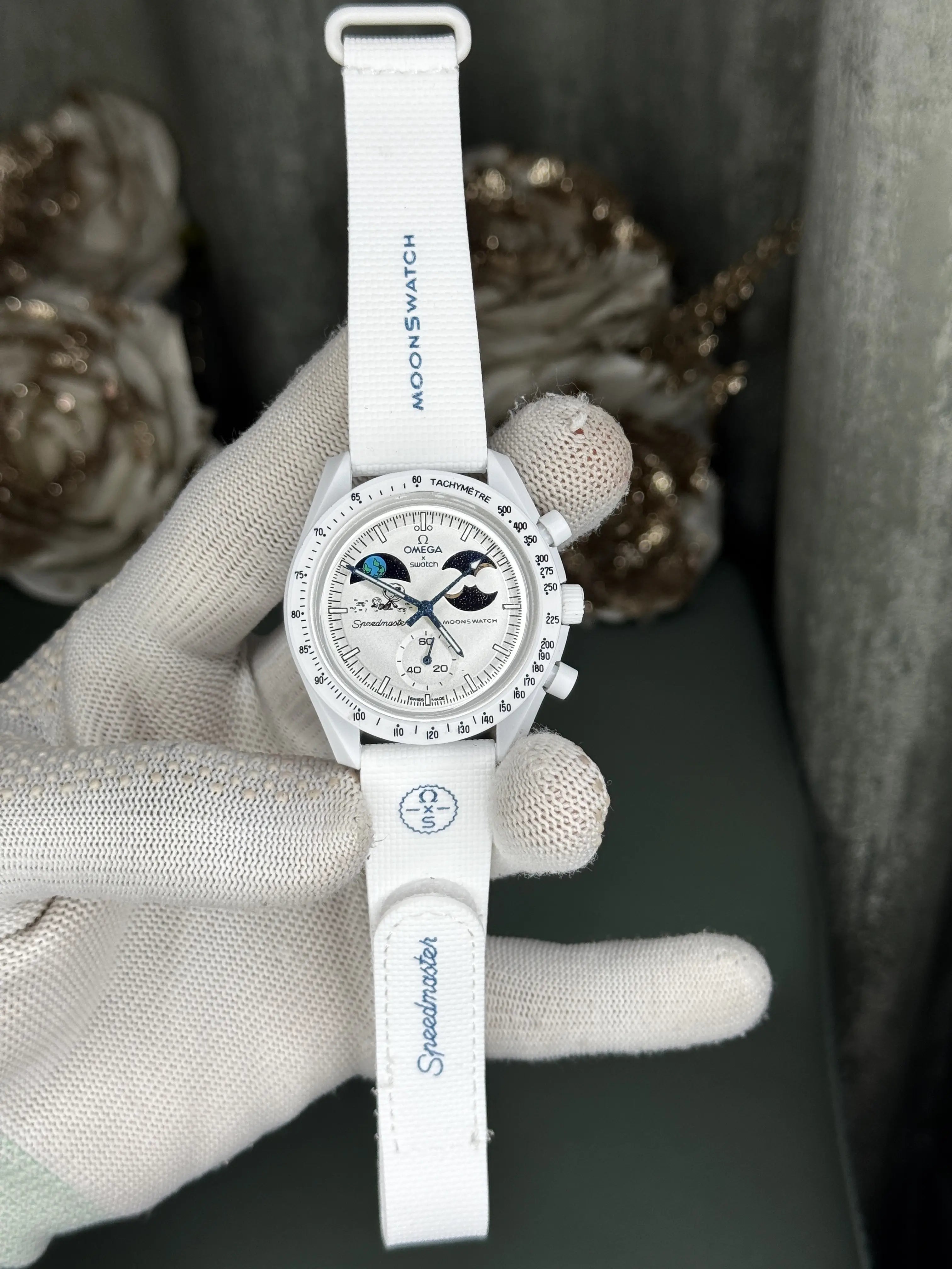 Swatch x Omega Bioceramic Moonswatch Mission To Earthphase