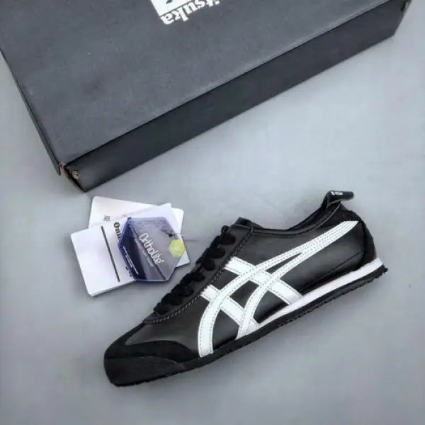 Onitsuka Tiger MEXICO 66 BLACK White 1st Leather Quality Fixx