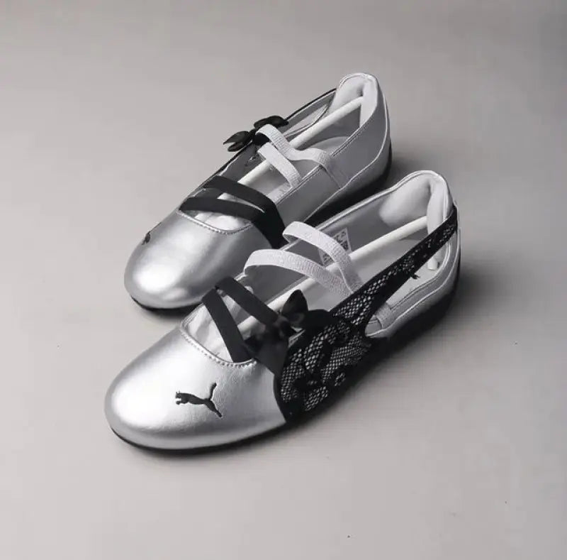 Puma Speedcat Og Ballet Lace Silver Secondary image