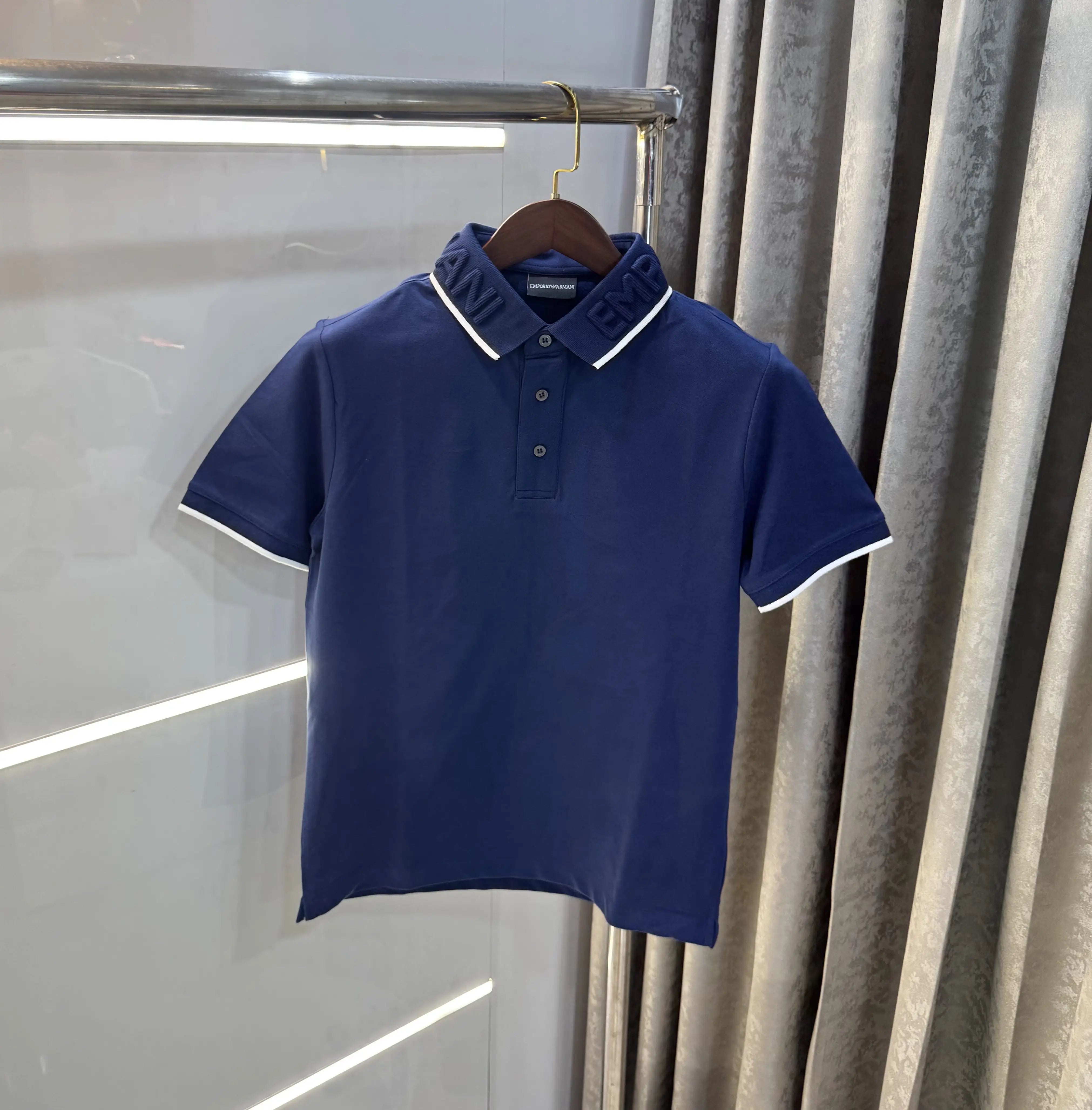 Emporio Arman i Petrol Blue Premium Polo T-Shirt Secondary image
