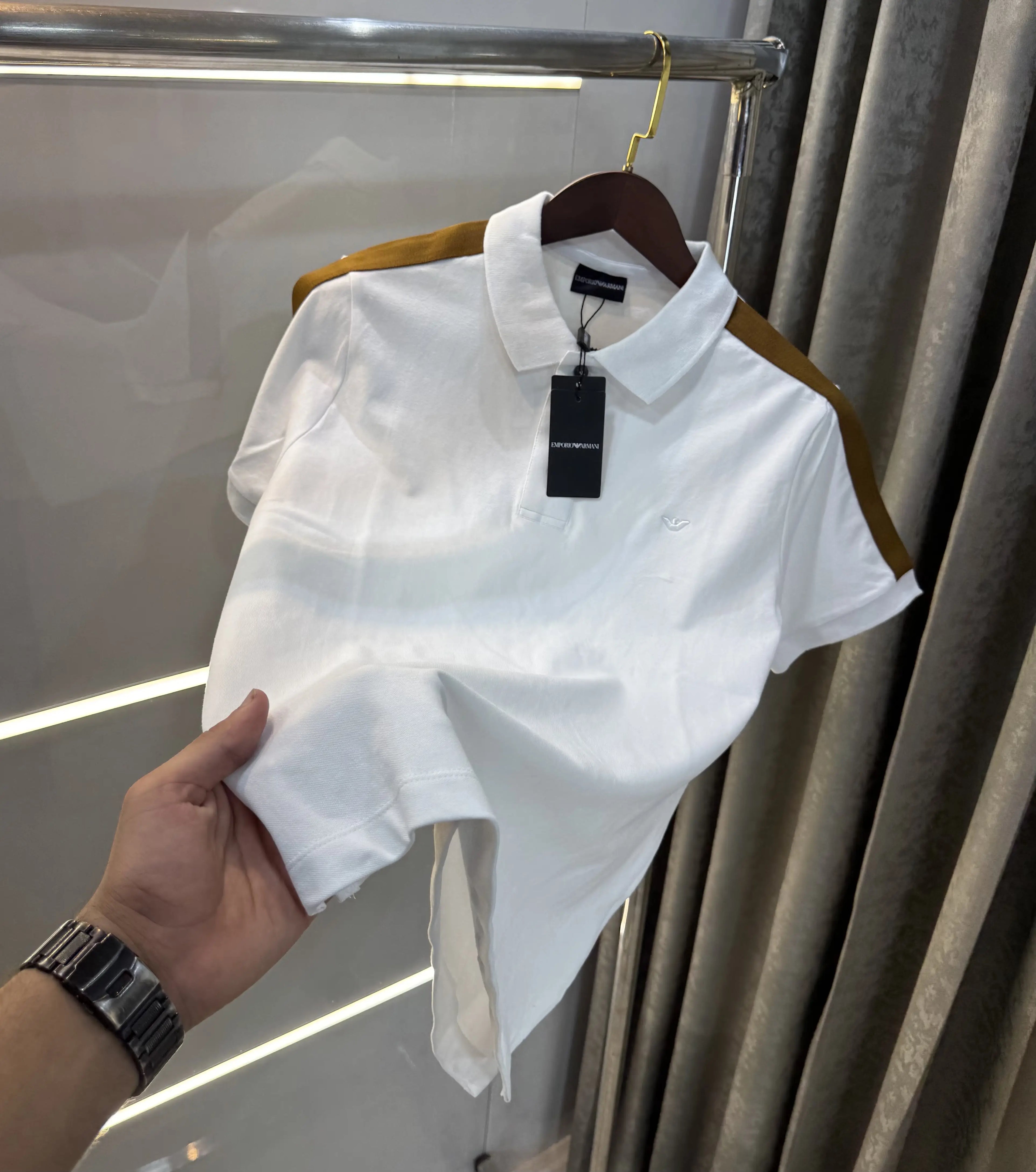 Emporio Arman i White Premium Polo T-Shirt