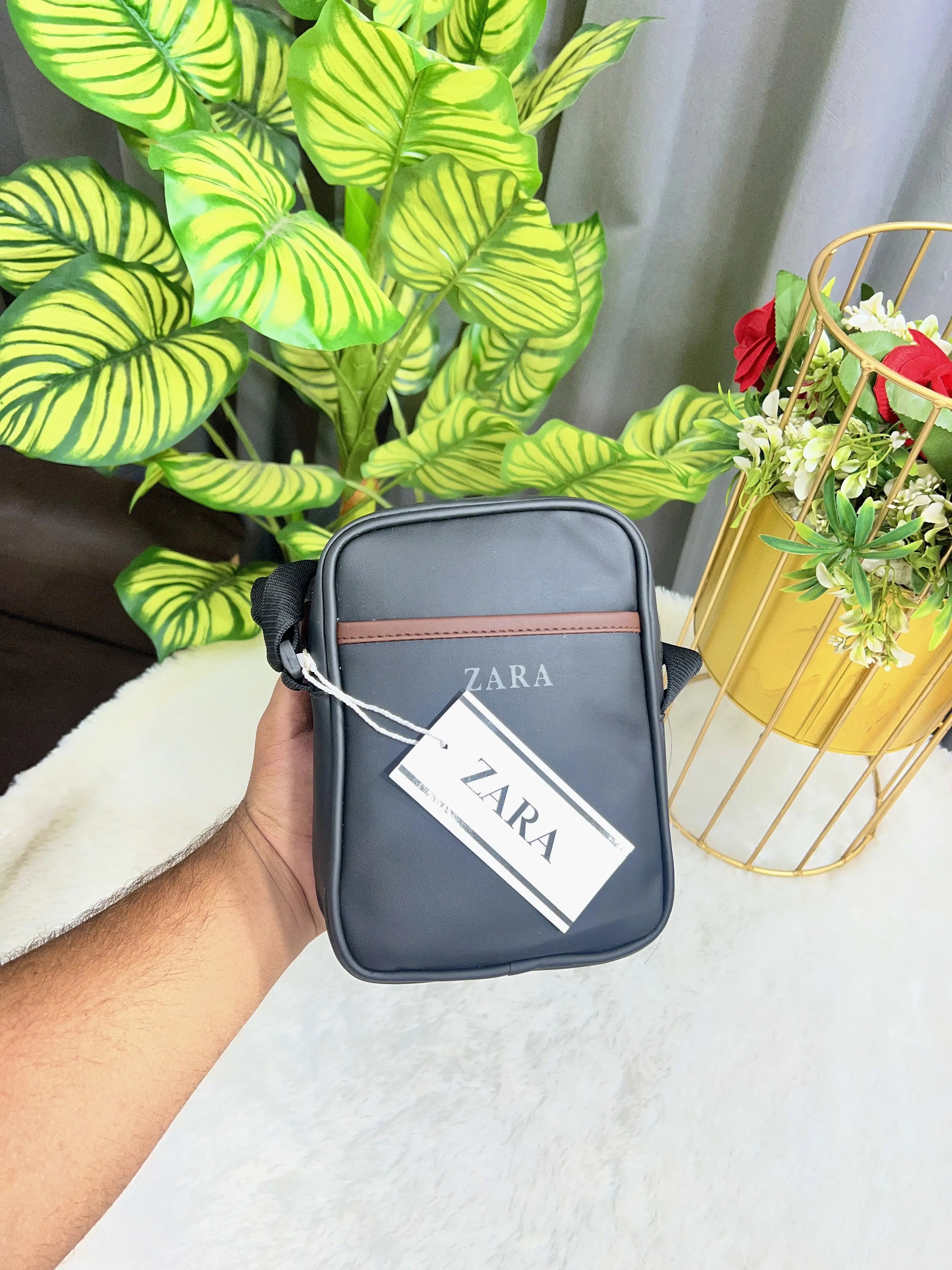 ZARA PREMIUM QUALITY IMPORTED SLING BAG Main image
