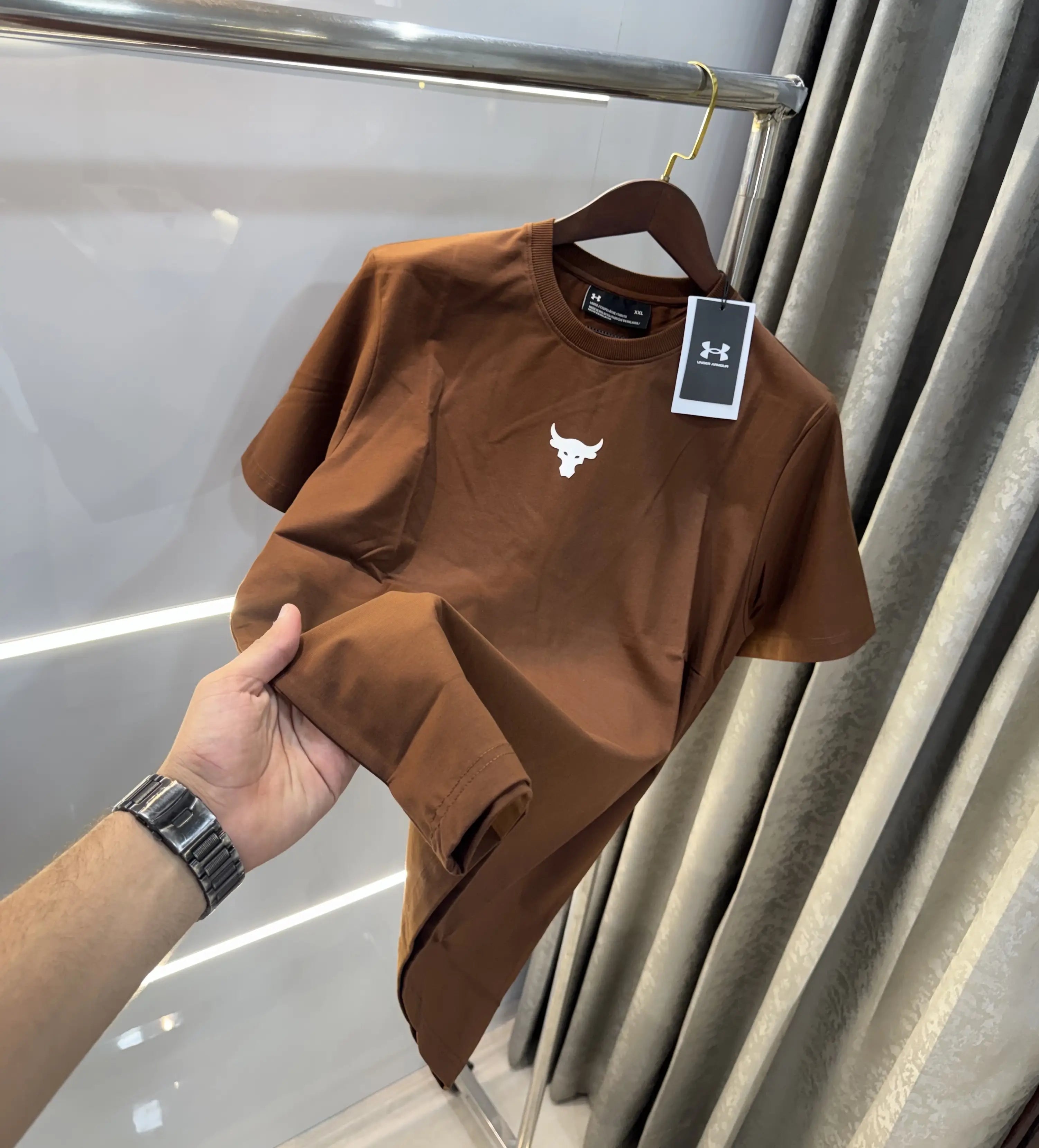 Under Armour Brown Imported T-Shirt Secondary image
