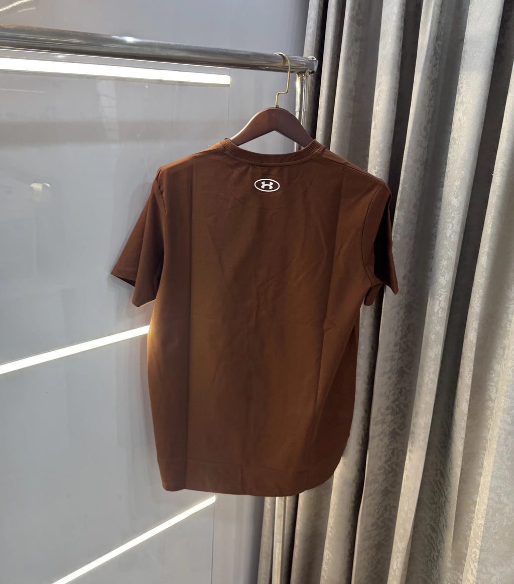 Under Armour Brown Imported T-Shirt