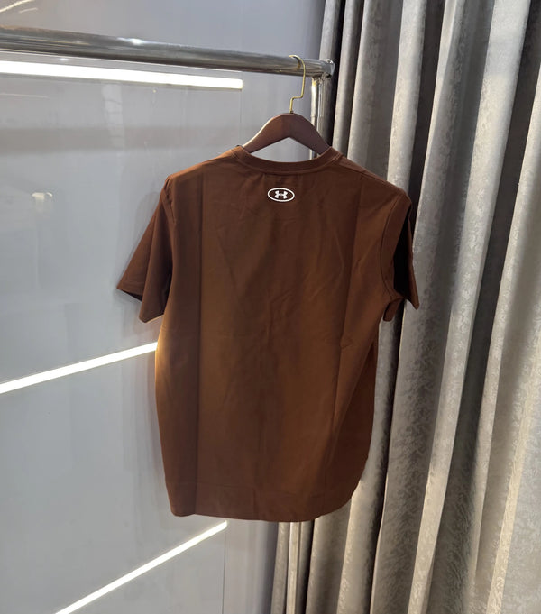Under Armour Brown Imported T-Shirt