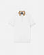 Versace Couture White Logo Work Imported Polo T-Shirt