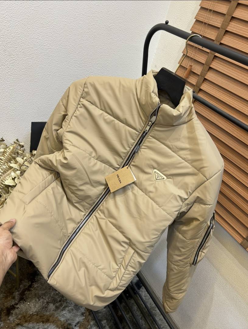Prad_a Sleeve Pocket Imported Premium Puffer Jacket (DN 556)