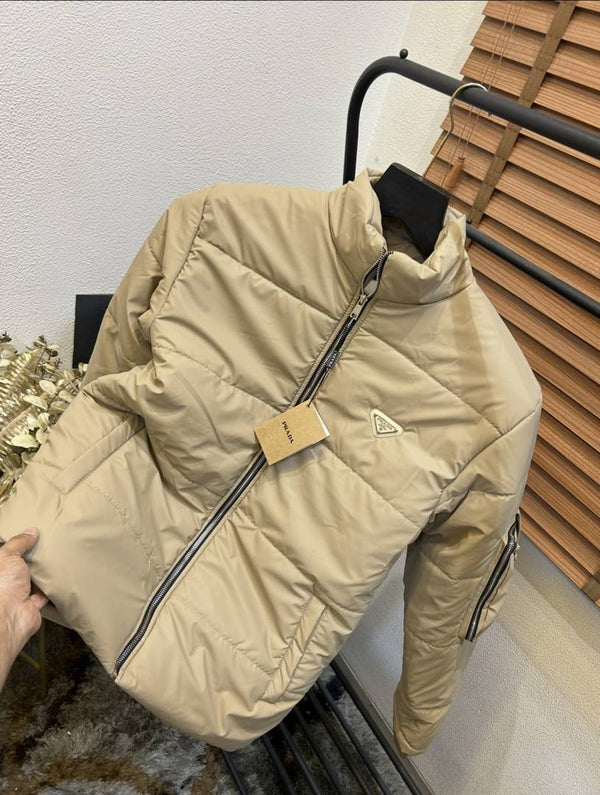 Prad_a Sleeve Pocket Imported Premium Puffer Jacket (DN 556)