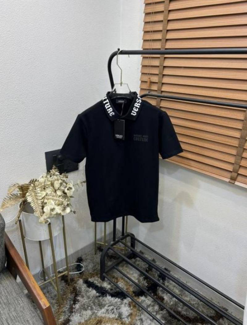 Versace Jeans Couture Collor Printed Imported Premium Polo T-shirt Main image