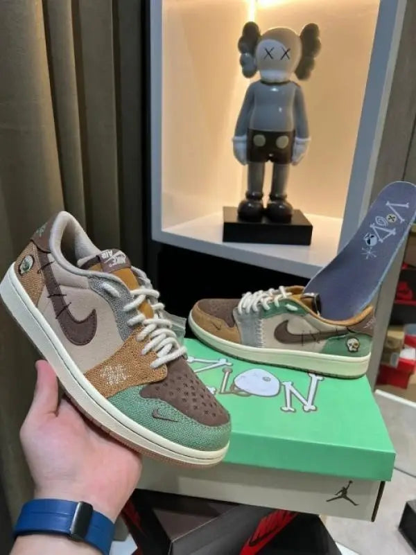 Nik_e JORDAN 1 RETRO LOW OG ZION WILLIAMSON Suede Quality
