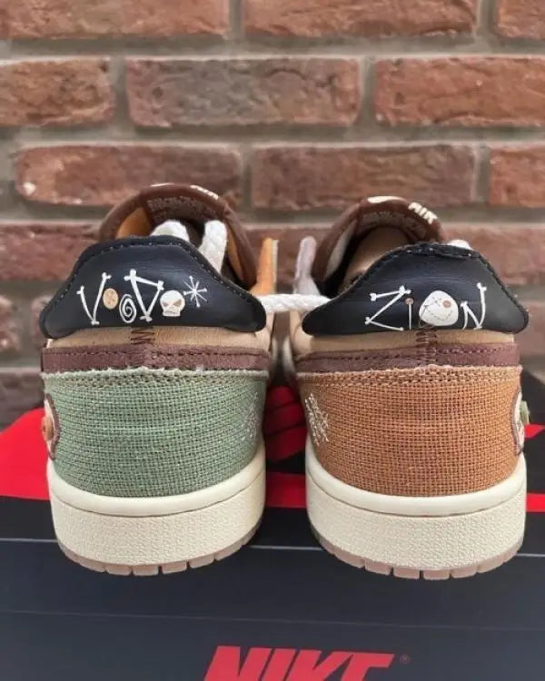 Nik_e JORDAN 1 RETRO LOW OG ZION WILLIAMSON Suede Quality