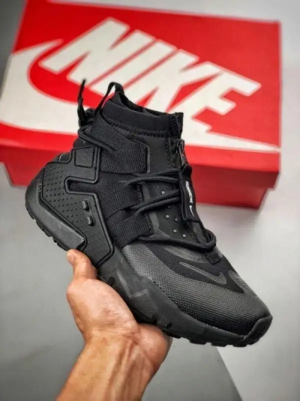 Nik_e Huarache Gripp Gs Triple Black