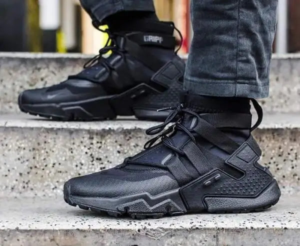 Nik_e Huarache Gripp Gs Triple Black