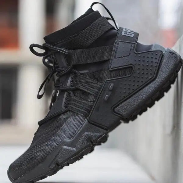 Nik_e Huarache Gripp Gs Triple Black