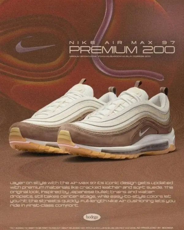 Nik e Airma x 97 Muslin Pink Foam Crepe Brown Main image