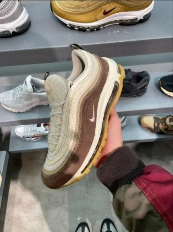 Nik e Airma x 97 Muslin Pink Foam Crepe Brown