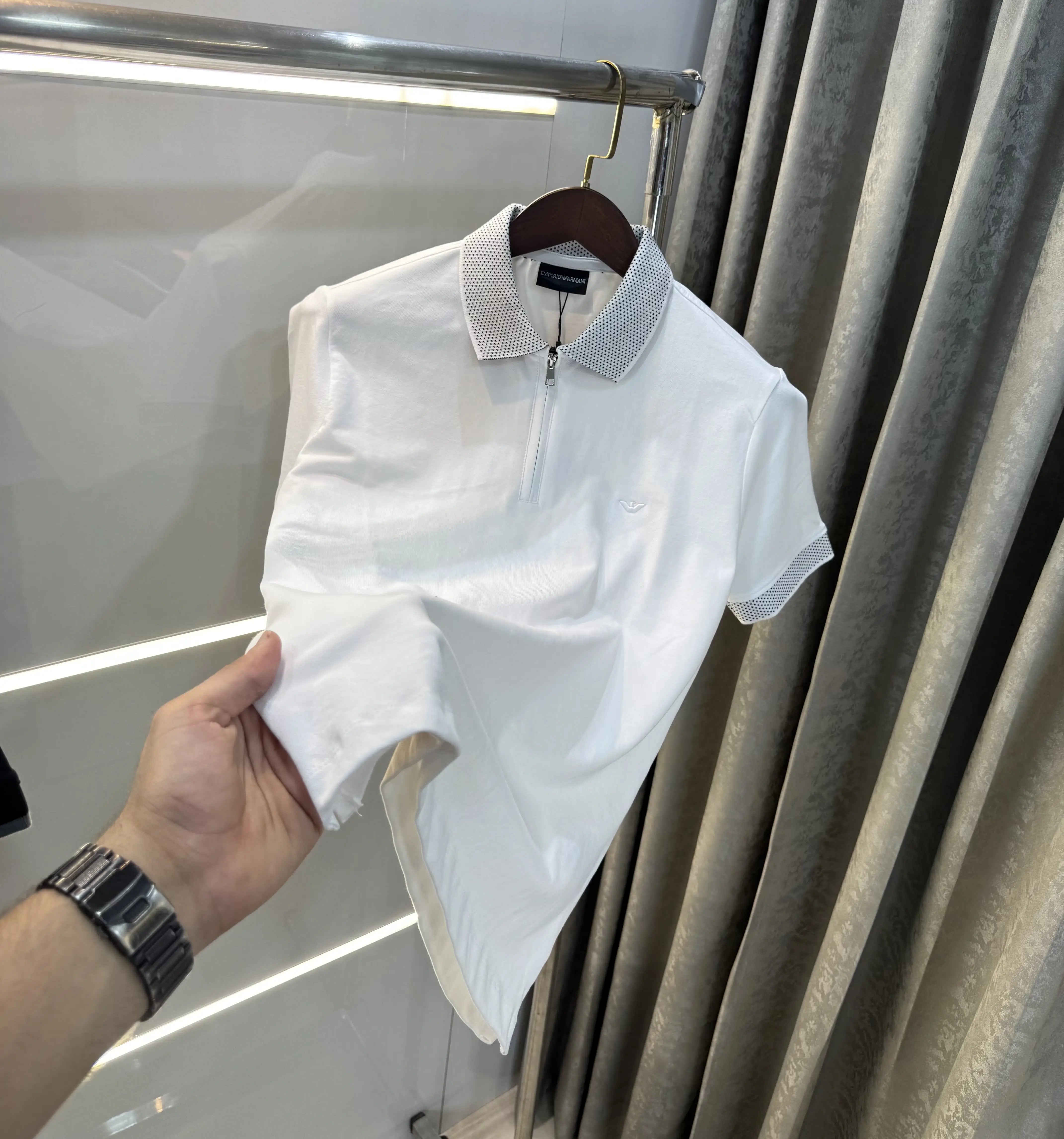 Emporio Arman i White Premium Polo T-Shirt Main image