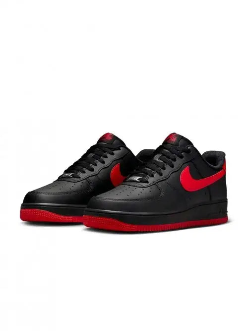 nike Airforce 1 university Red black