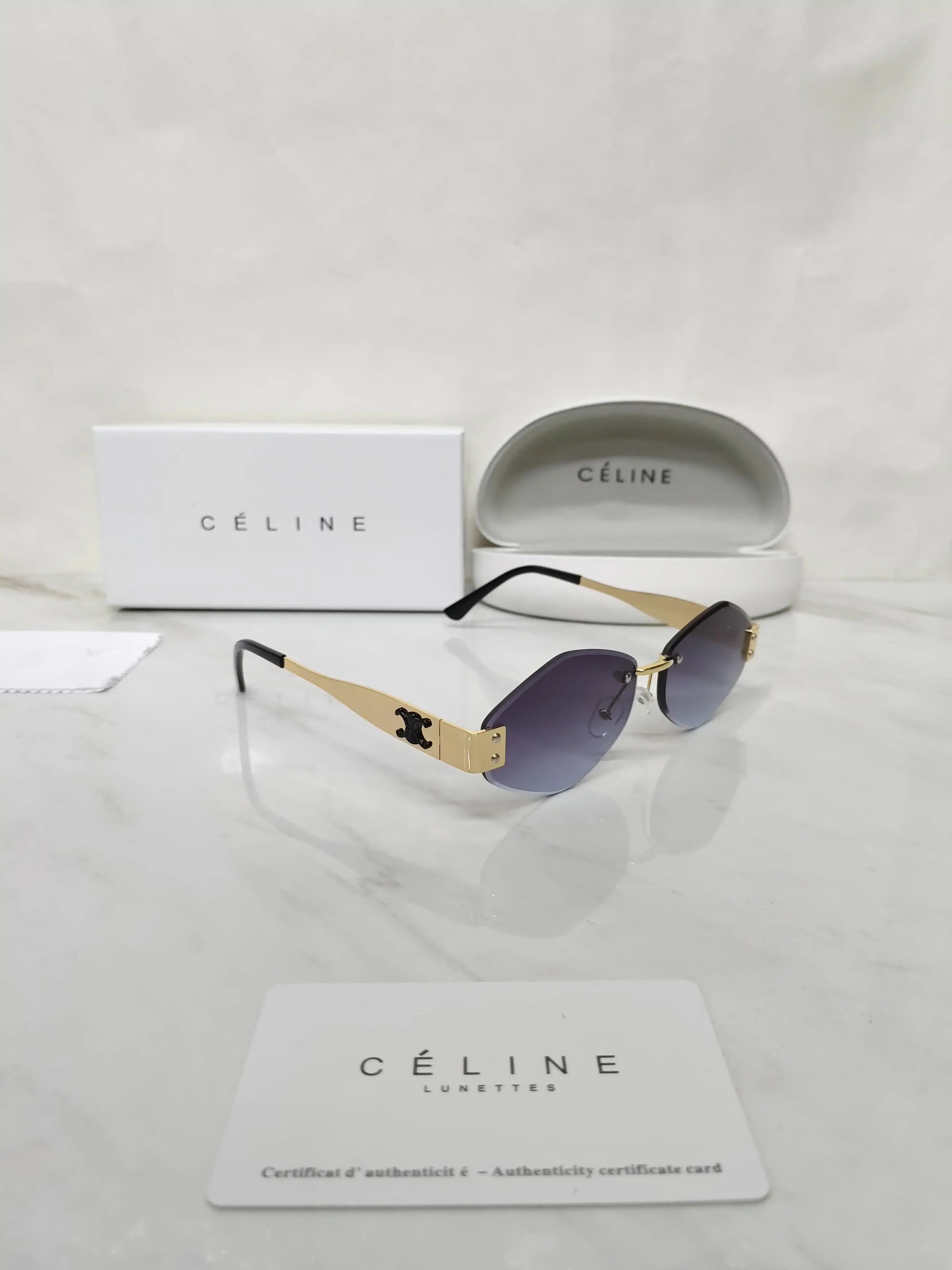 CELINE 2531 GOLD BLUE Secondary image
