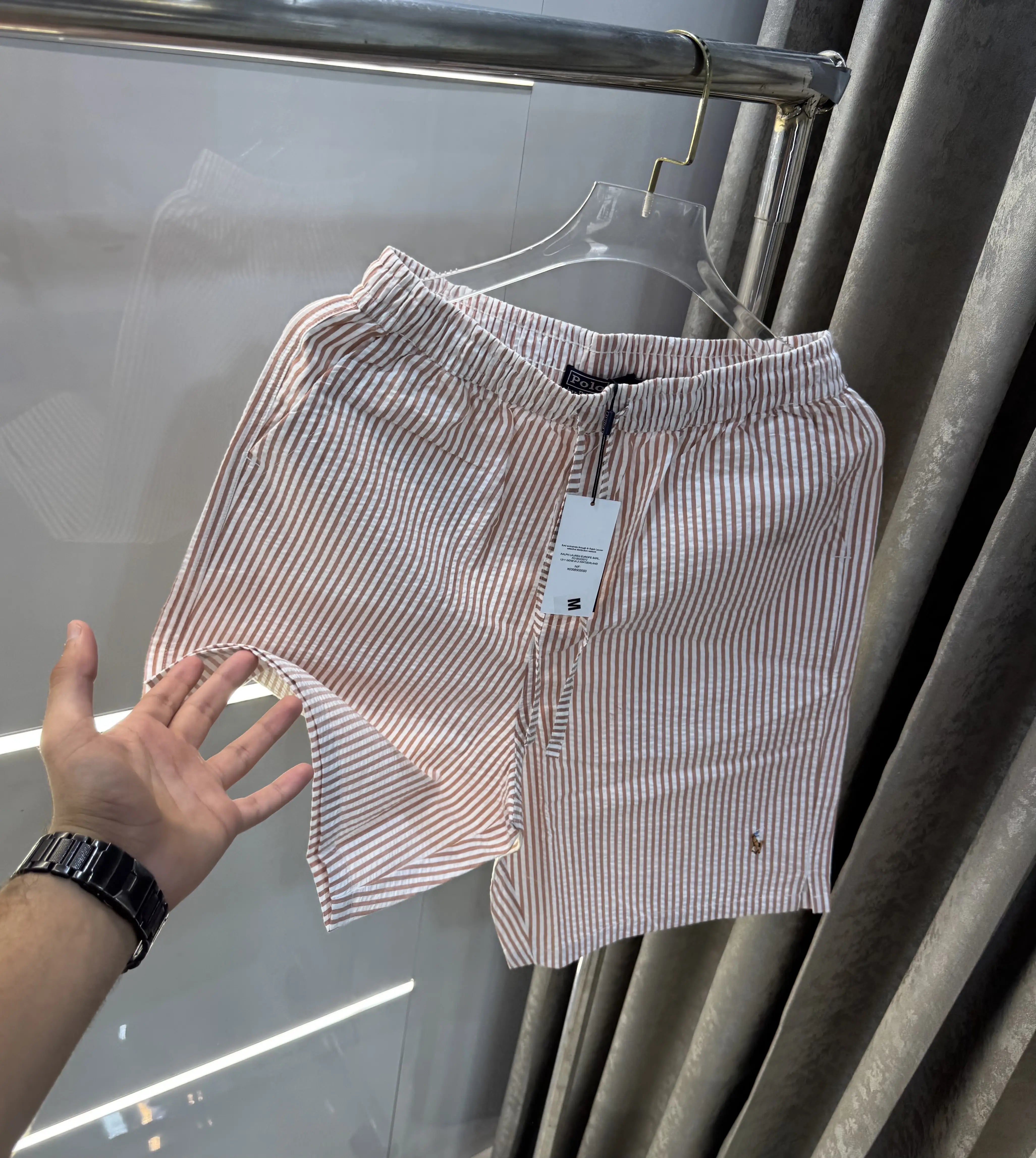 Ralph Lauren Milange Premium Linen Shorts Main image
