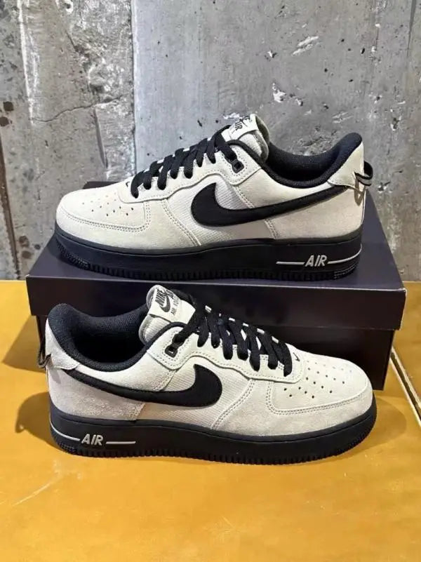 Nik_e AirForce 1 Low Desert khaki Suede Quality Main image