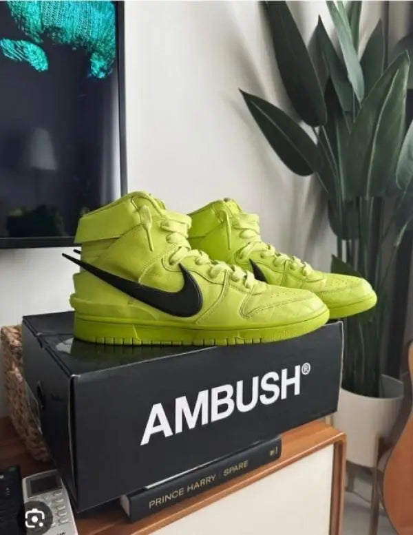 Nik_e Ambush Dunk High Volt Green Main image