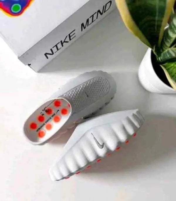Nikee Mind 001 Mules In Grey Main image