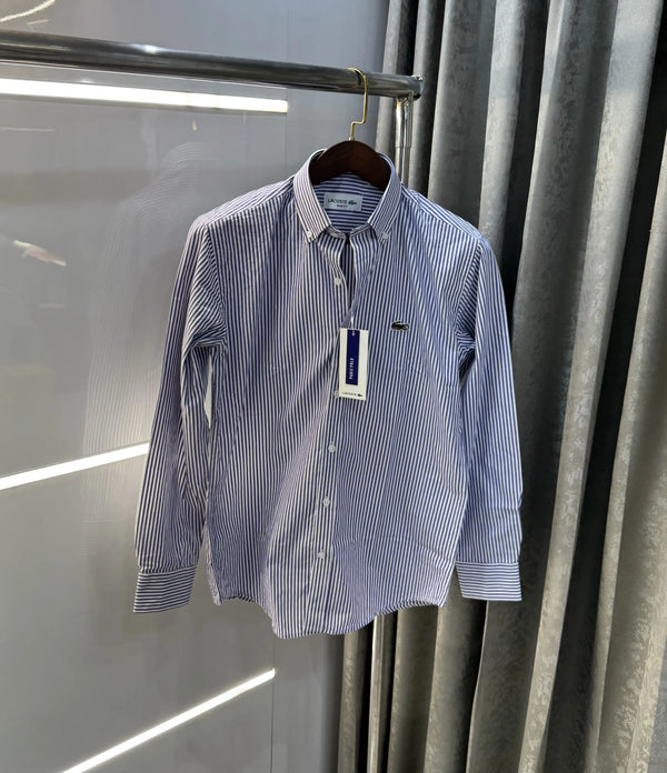 Lacoste Purple Stripes Premium Shirt
