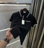 Gant Black Embroidery Logo Premium Polo T-shirt