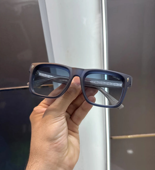Celine Grey Blue Matt Premium Shades 6628