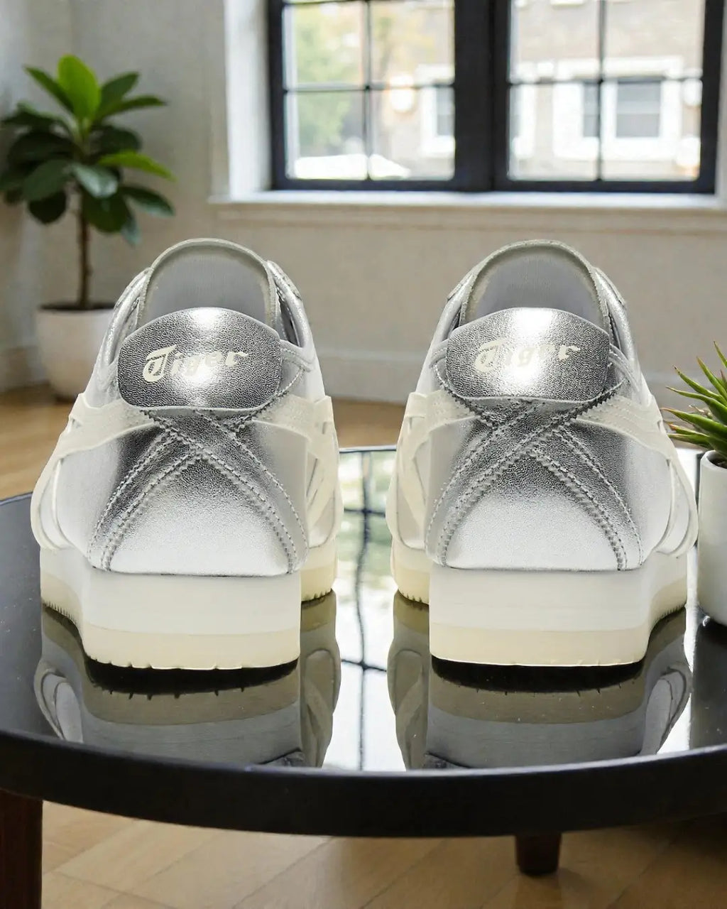 Onitsuka Tiger Mexico 66 SD PF Pure Silver Cream Sneakers Men  D-2080