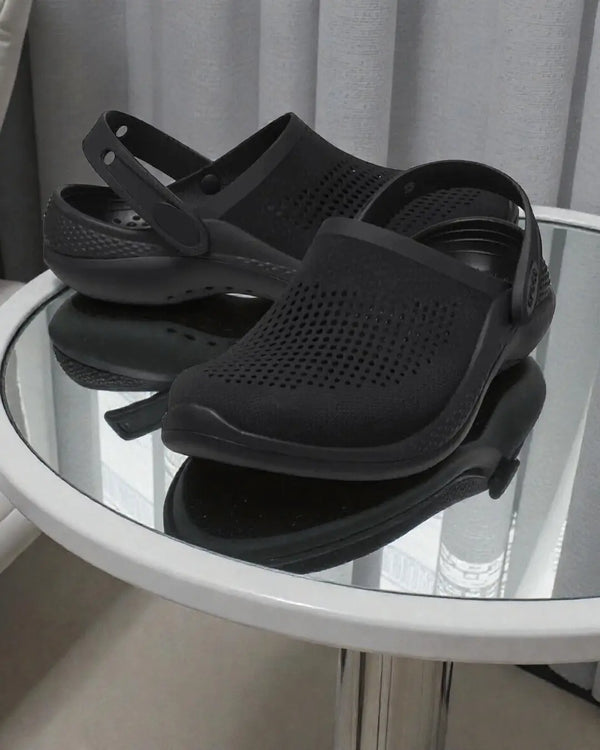 Crocs Literide 360 Clogs Full Black 7A Premium Mens Clogs D-1701