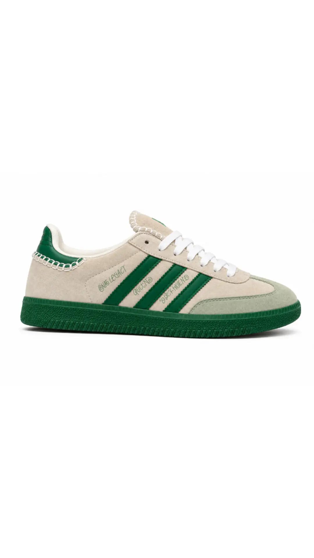 Adidas_Samba X Stussy White Green Sneaker Main image
