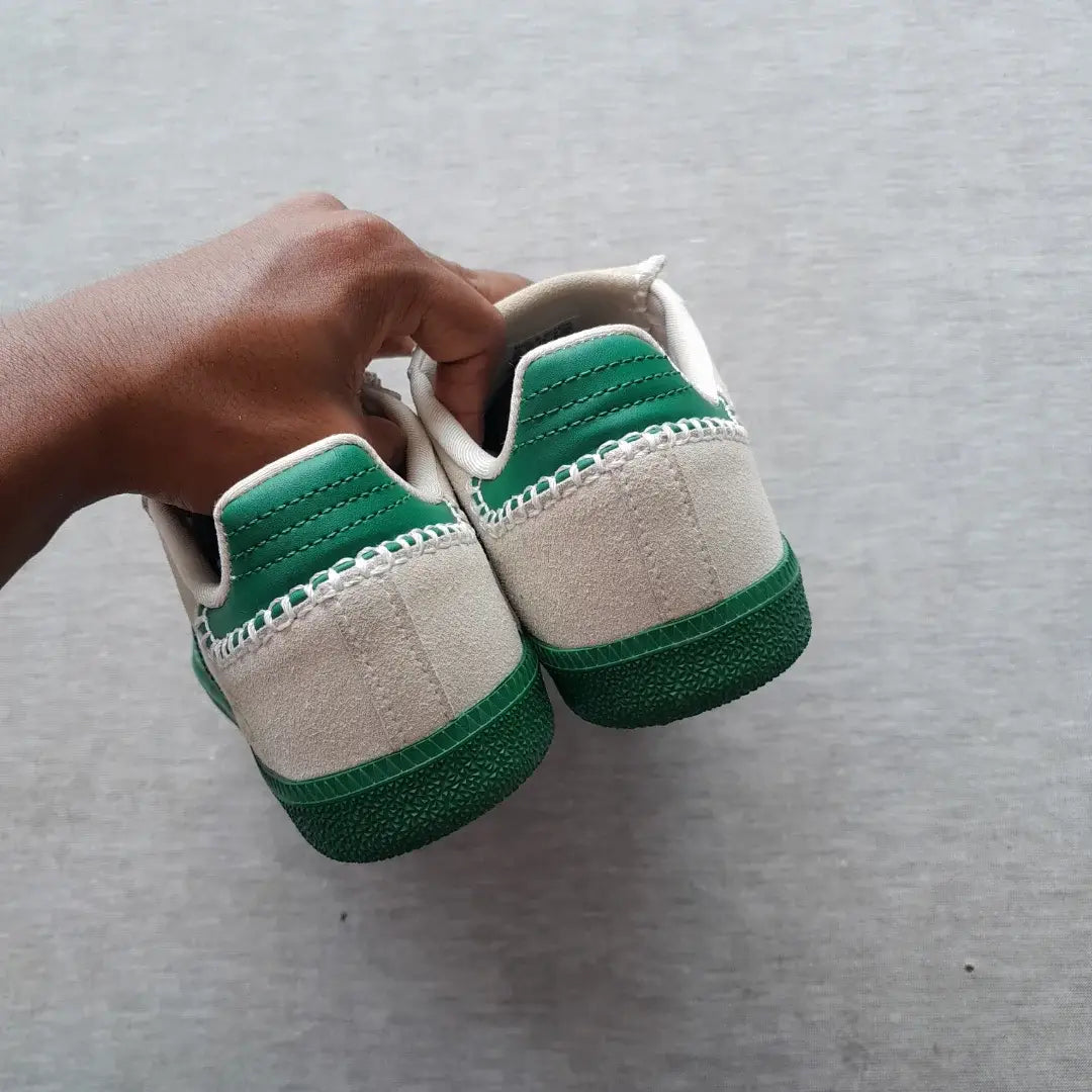 Adidas_Samba X Stussy White Green Sneaker