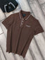 Arman i Exchange Brown Logo Work Premium Polo T-Shirt
