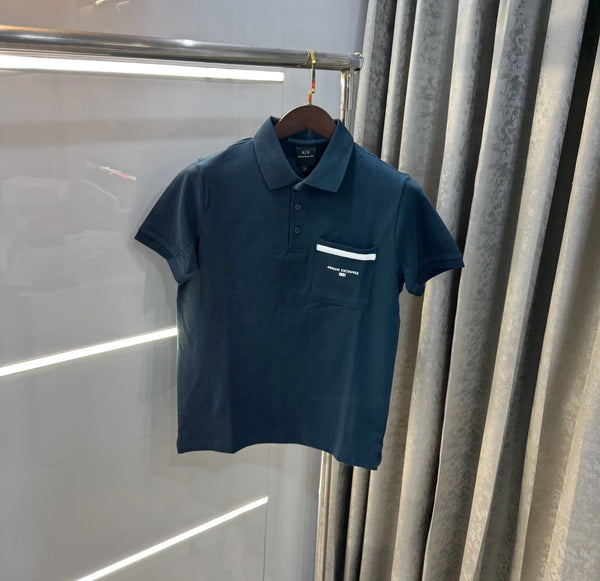 Arman i Exchange Bottle Green Logo Work Premium Polo T-Shirt