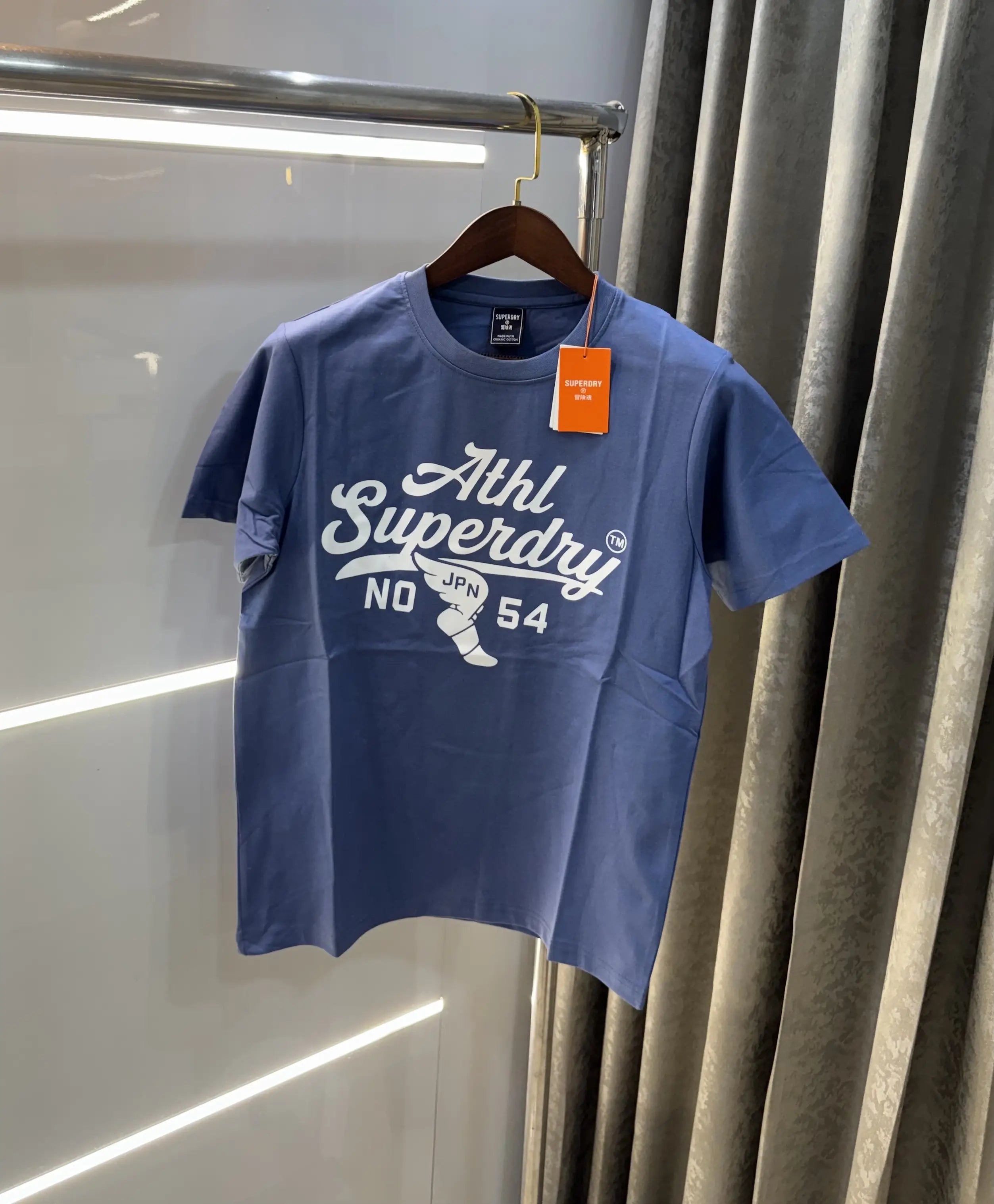 Superdry Blue Logo Print Premium T-shirt Secondary image