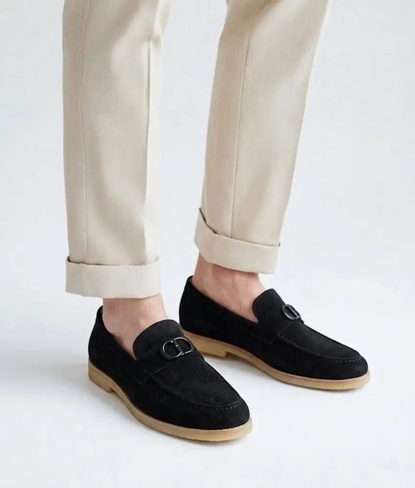 Dior_CD Logo Black Premium Formal Loafer Main image