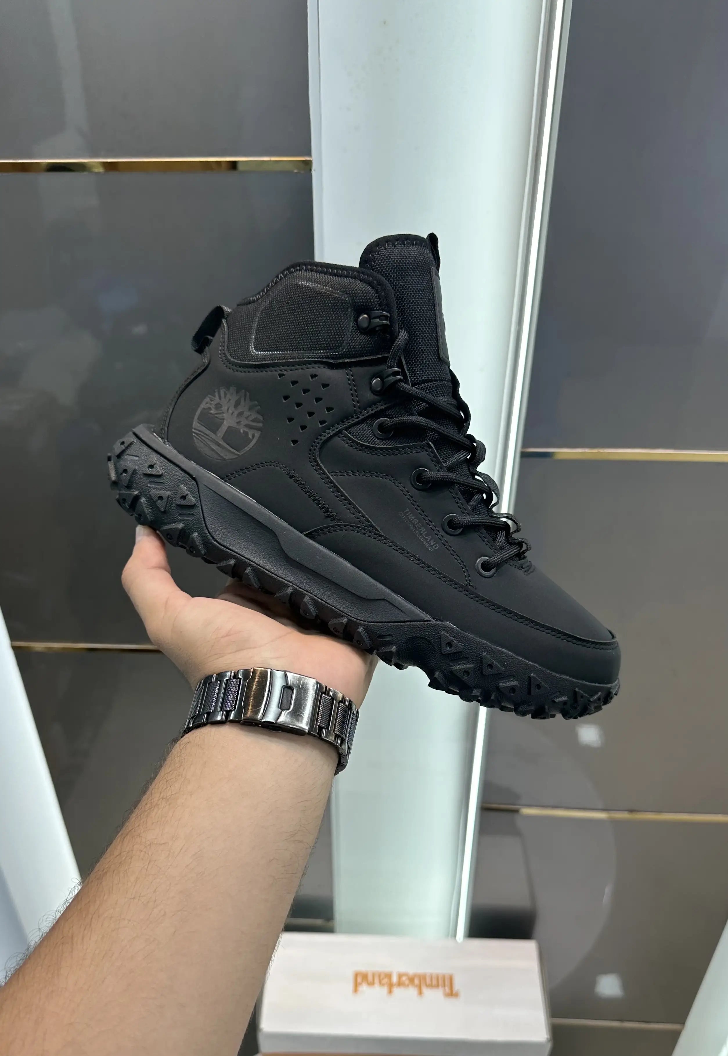 Timberland_Greenstride Black Motion 6 Mid Boots Secondary image