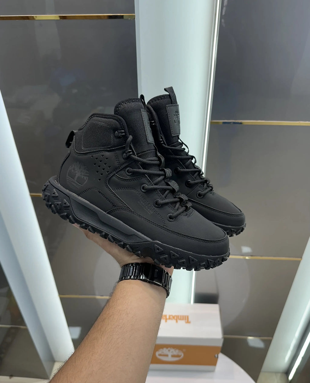 Timberland_Greenstride Black Motion 6 Mid Boots
