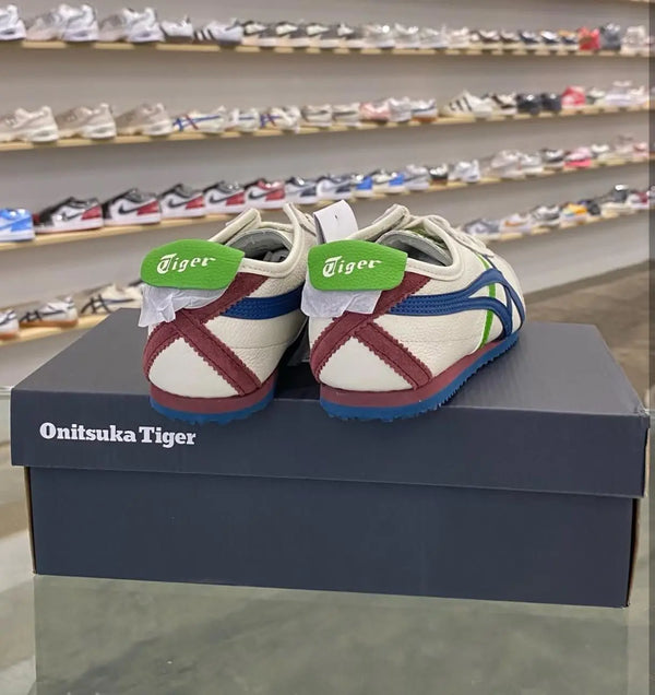 Onitsuka Tiger Mexico 66 Blue Green White For Mens