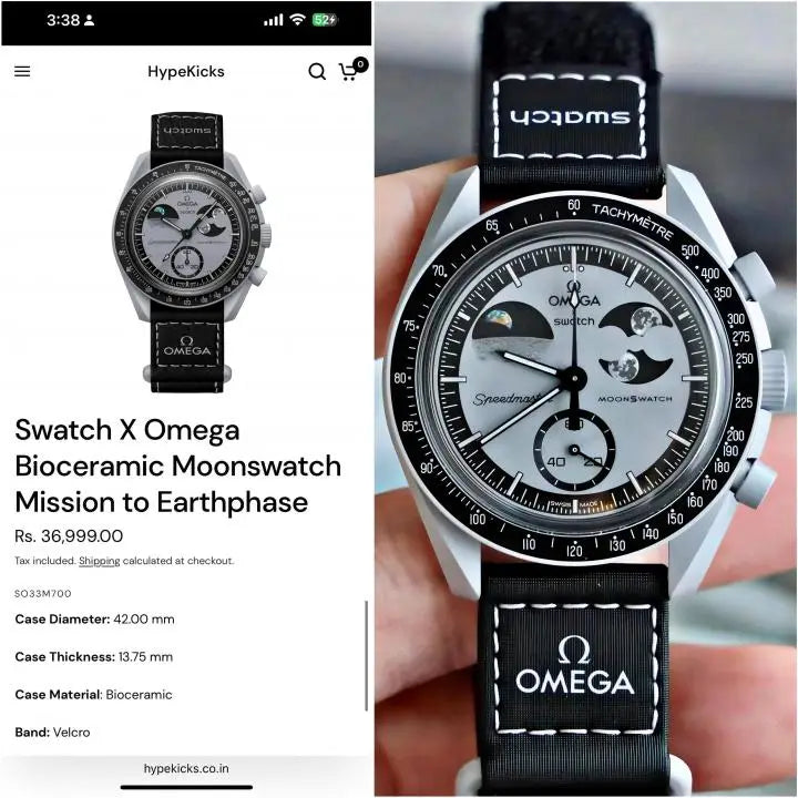 Omega Moon Watch All Working