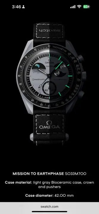 Omega Moon Watch All Working