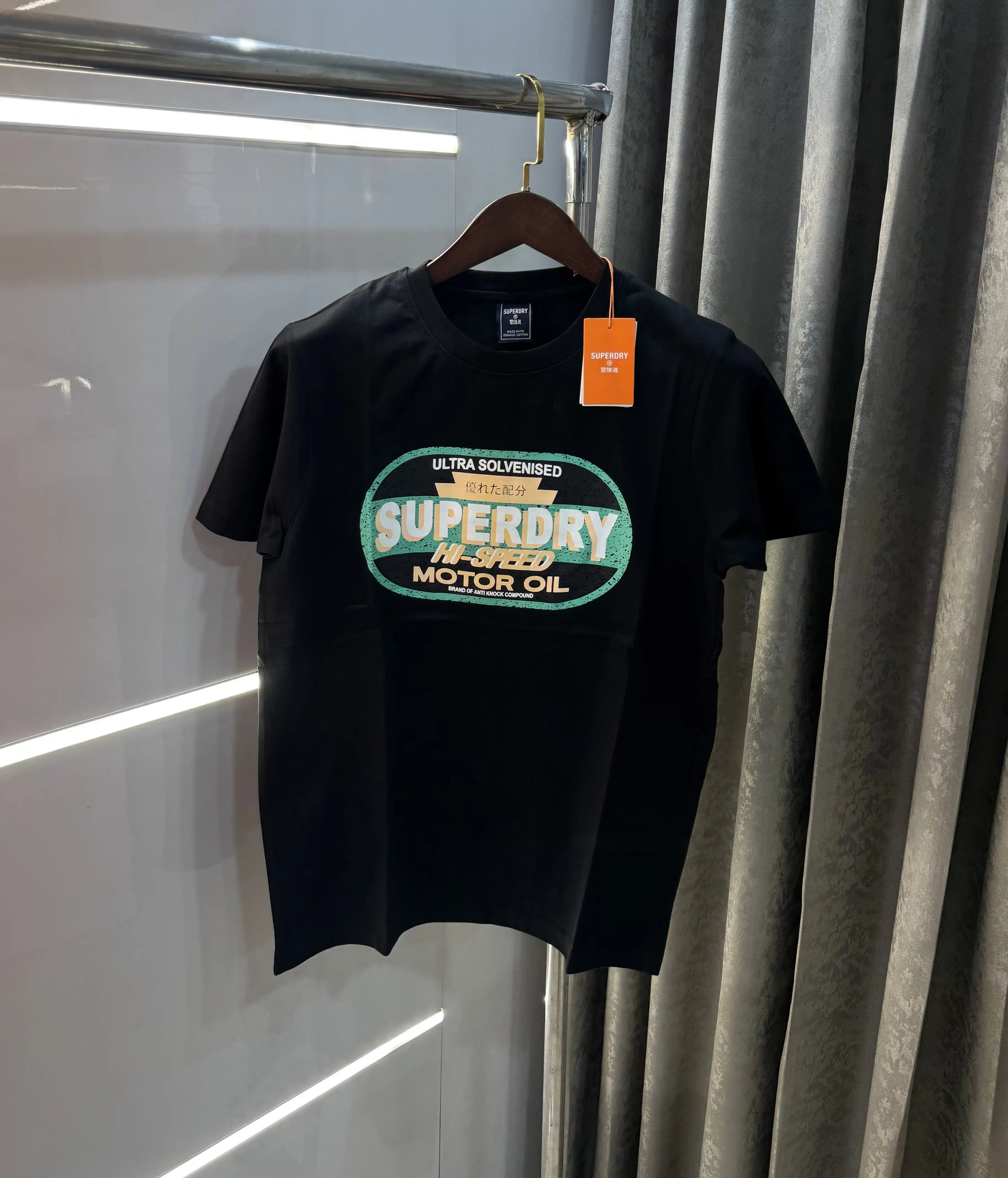 Superdry Black Logo Print Premium T-shirt Secondary image