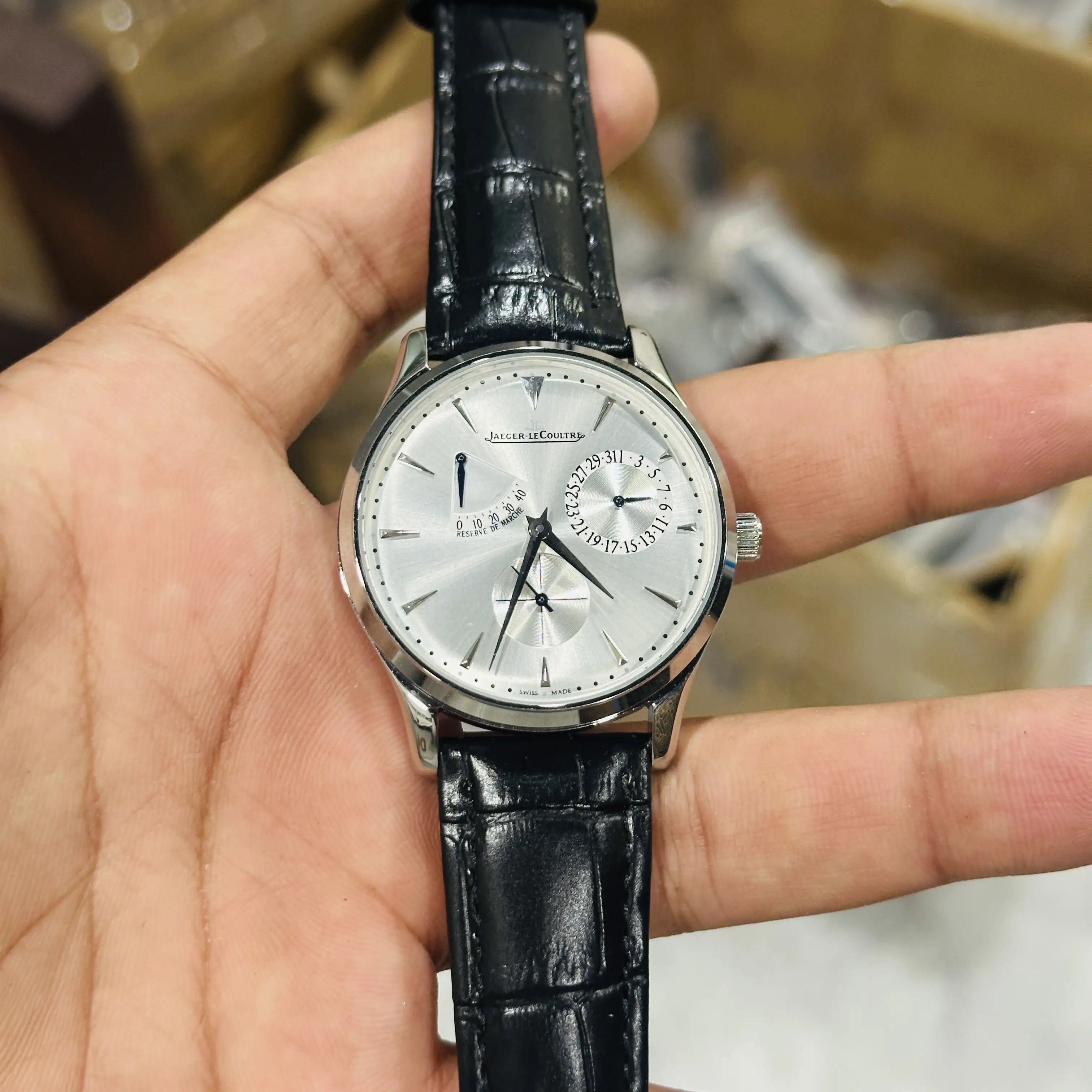 Jaeger Le Coultre Master Ultra Thin Power Reserve Main image