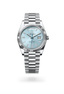 Rolex Day-Date Silver Diamond Numers SkyBlue