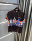 Bluorang Brown Logo work Imported Oversized T-Shirt